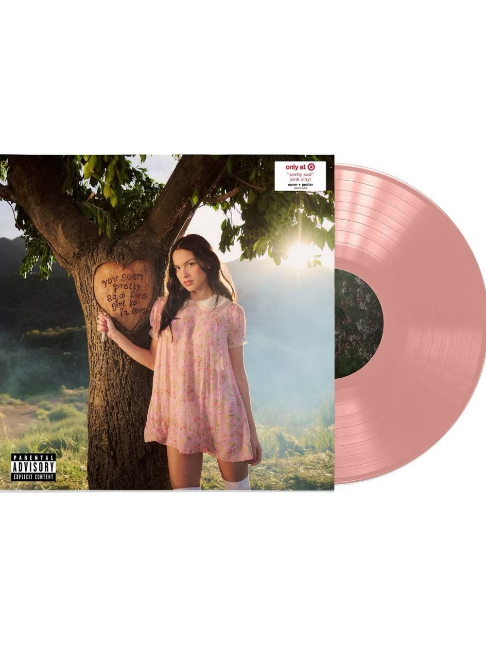Olivia Rodrigo 'pretty sad' Pink Vinyl - Target Exclusive - yspsfagsil - NWT